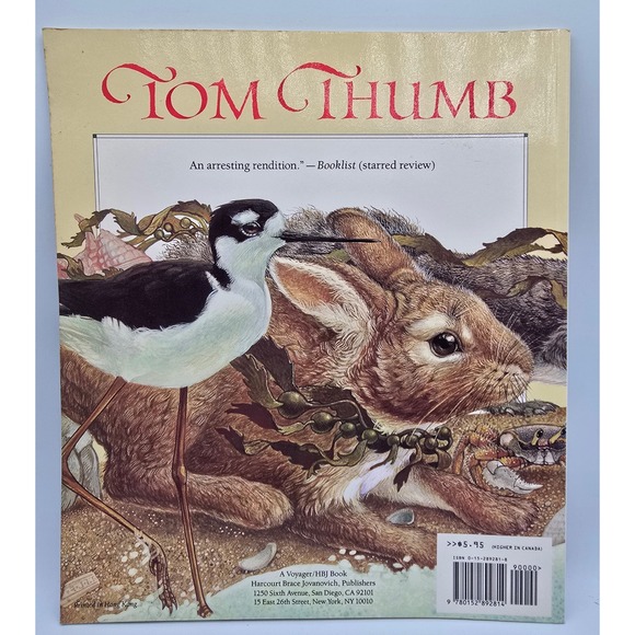Tom Thumb Retold and Illustrated Richard Jesse Watson Hardcover Childrens Book - Picture 2 of 7
